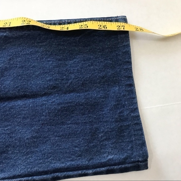 Vintage High Rise Mom Jeans Dark Wash 16p - Picture 7 of 8